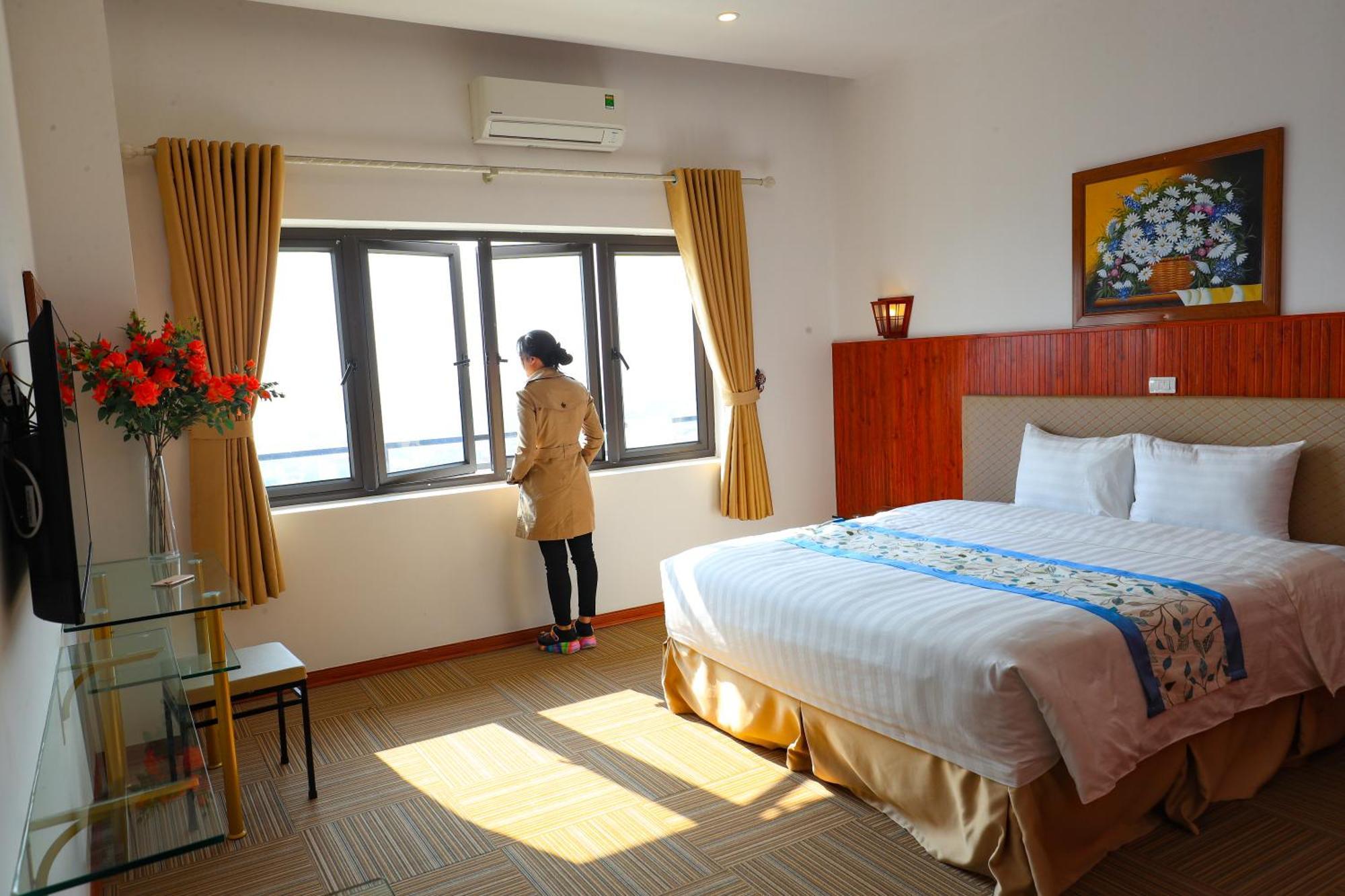 Binh An Nhien Hotel Duong Thanh Exterior foto