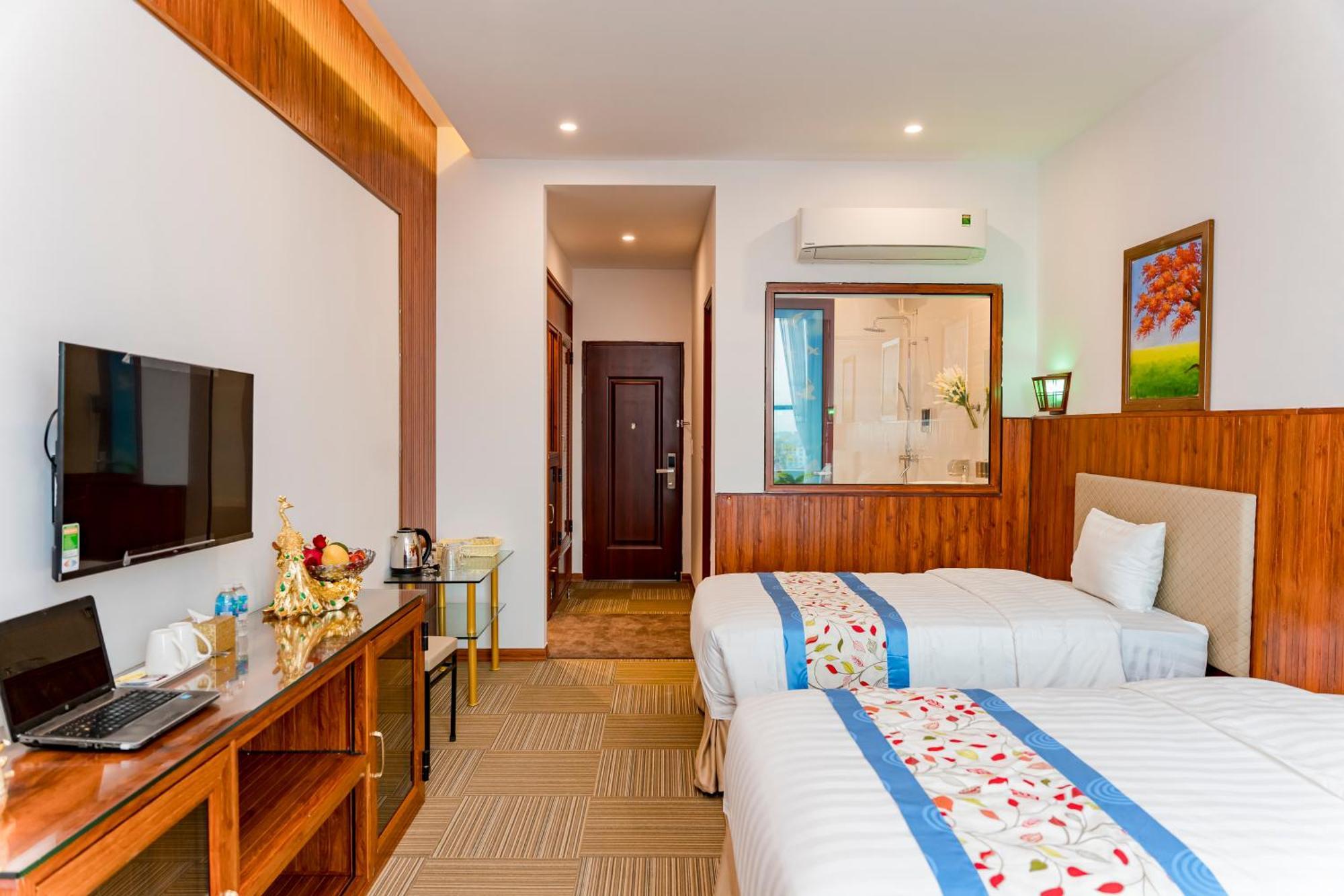 Binh An Nhien Hotel Duong Thanh Exterior foto